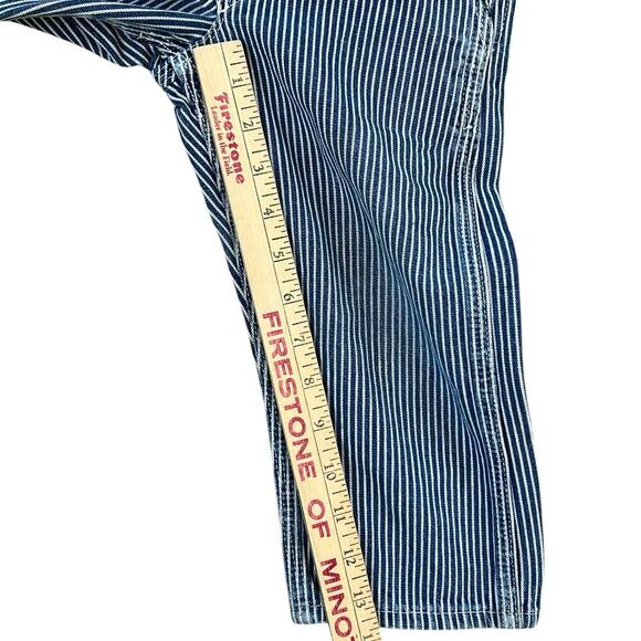 Key children’s overalls size 3. Vintage. Blue and white pinstripe. - Picture 5 of 8
